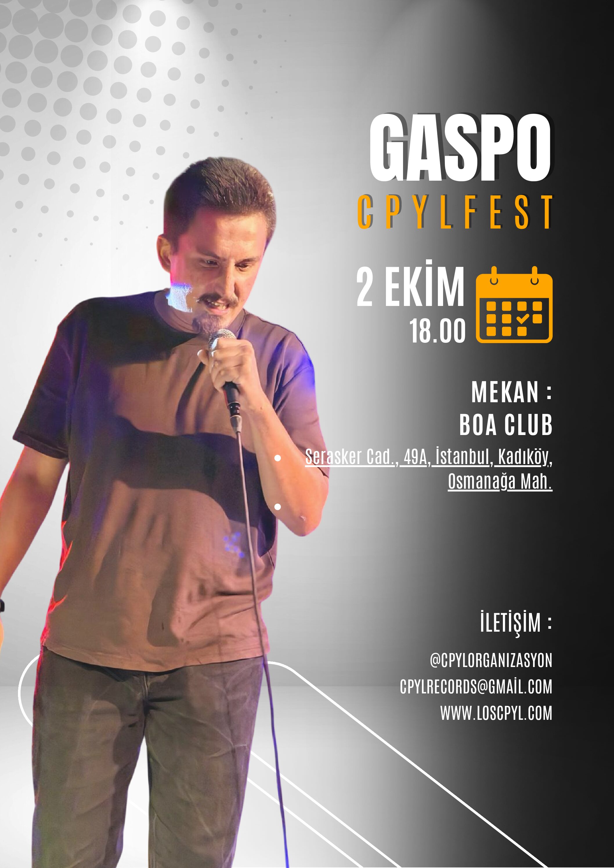 Gaspo CpylFest Festival Bileti